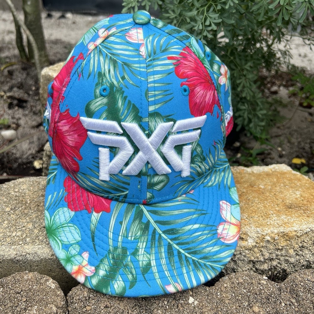 PXG New Era Hat Cap Snap Back One Size Floral Miami 9FIFTY Golf Men's